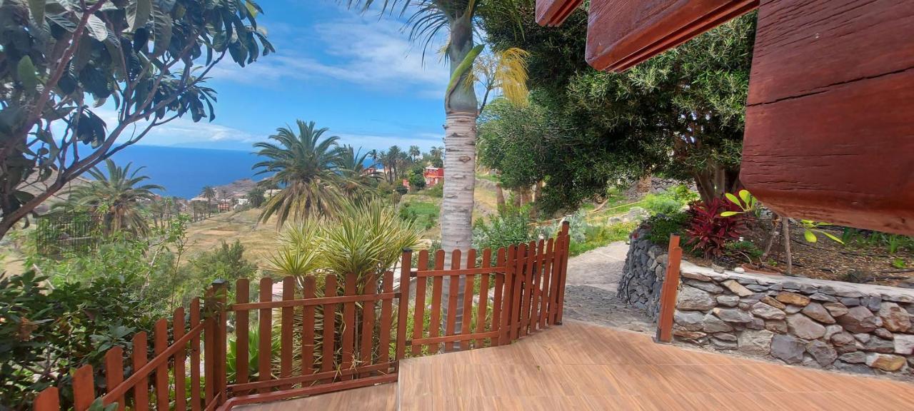 Cabana Los Palmeros, Vista Al Mar Y La Montana Alojera エクステリア 写真