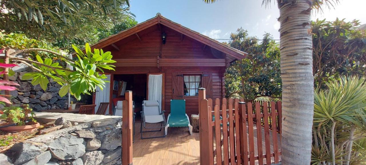 Cabana Los Palmeros, Vista Al Mar Y La Montana Alojera エクステリア 写真