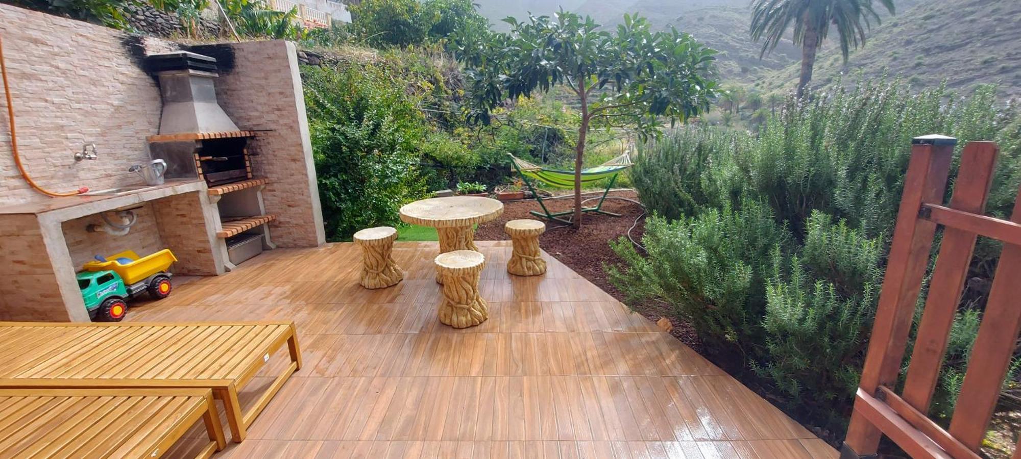 Cabana Los Palmeros, Vista Al Mar Y La Montana Alojera エクステリア 写真