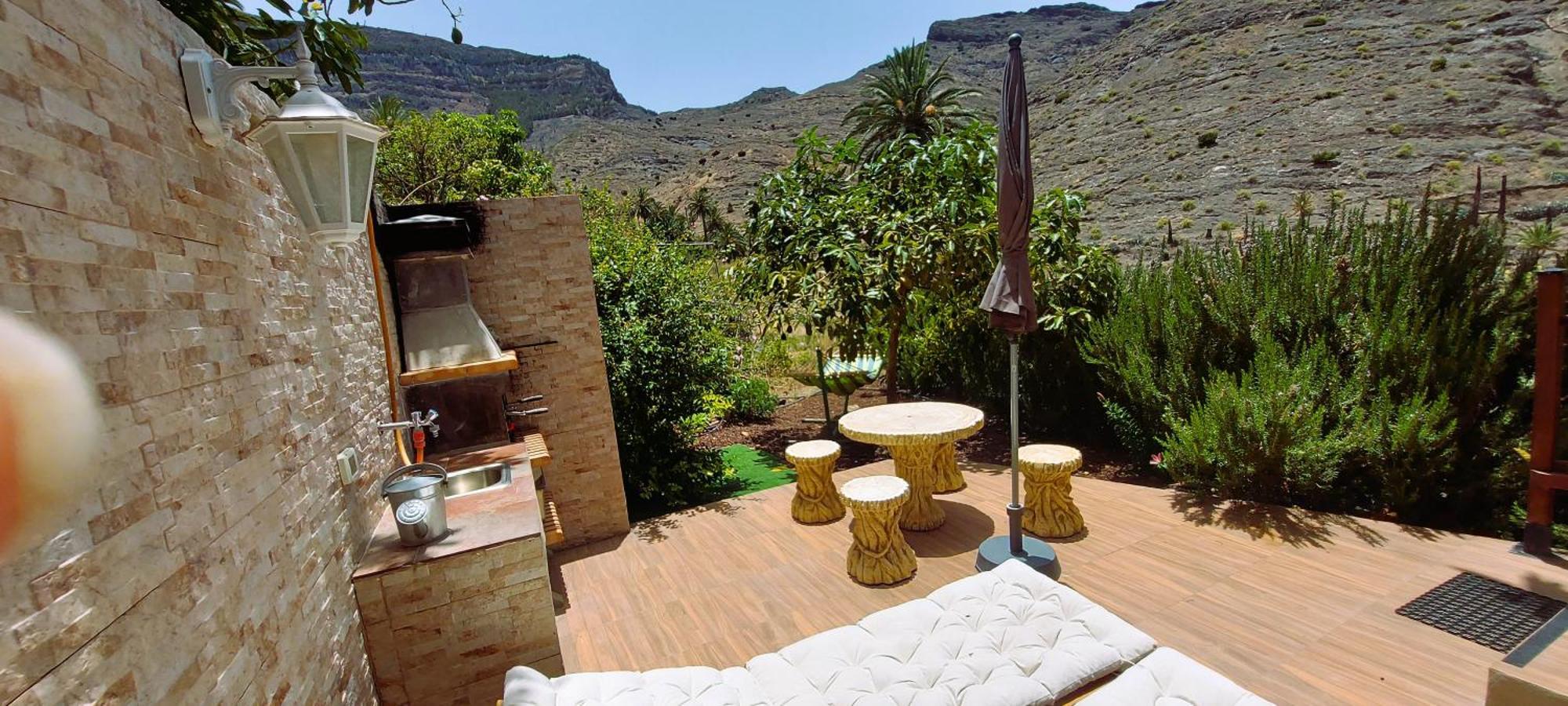Cabana Los Palmeros, Vista Al Mar Y La Montana Alojera エクステリア 写真