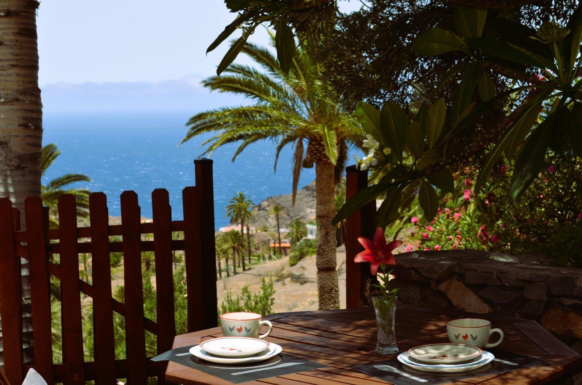 Cabana Los Palmeros, Vista Al Mar Y La Montana Alojera エクステリア 写真
